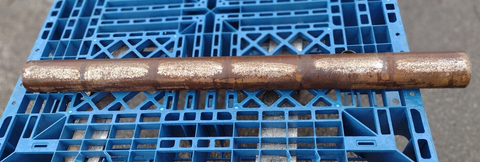 USED AE48483 John Deere 430, 435, 467 BALER TENSION ROLLER AE52184 w HEX bar AE46822