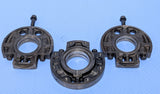 SET OF USED KUBOTA D1105 MAIN BEARING HOLDERS ,16292-07097 ,16261-07047, 16261-07057