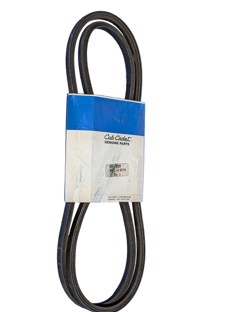 BELT 1/2"x78" FOR Cub Cadet 754-3004 754-3028 954-3004 954-3028