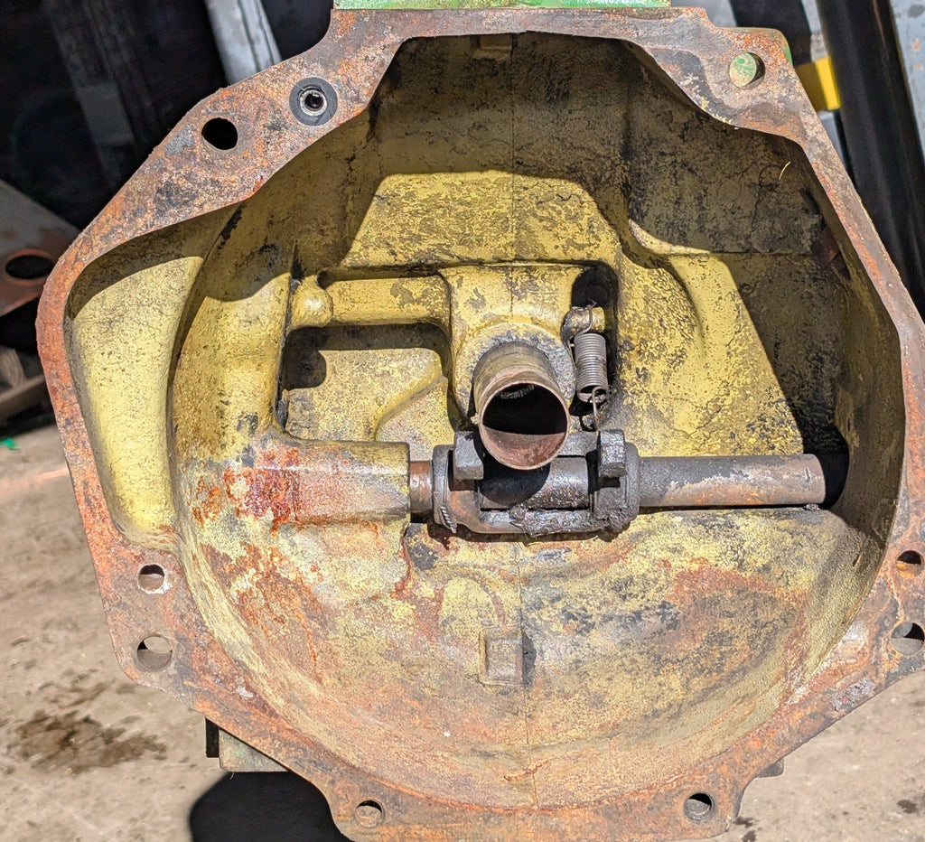 JOHN DEERE 2130 CLUTCH HOUSING WITH CONTENTS AS PICTURED