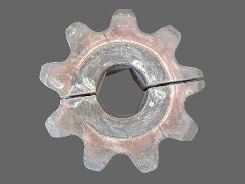 H5509NHIH  SPLIT SPROCKET, 9 teeth, 1-1/2 hex bore. For feeder house chain. conveyer shaft.