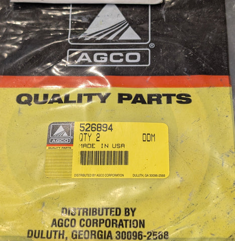 Pak of 2, 526894 Agco Parts Rotor Assembly .005 Shim For New Idea, Massey Ferguson Mowers