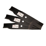 Three (3) Pack Rotary Mower Blades Replace Cub Cadet 2005017 01005336 02005017 742-04417