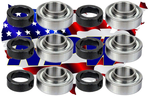 PACK of  6 BEARING BALL 1 X 2,CUB CADET IH-60071-C92, GRASSHOPPER 120081,B00CNUIA7A