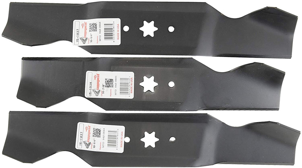 Rotary 1038 (1) 742-0645, 942-0645 and 1037 (2) 742-0644, 942-0644 Blade Set B004JF2G68