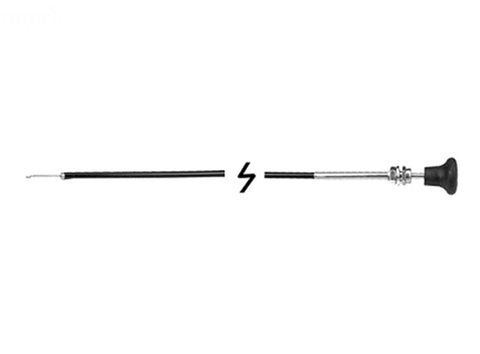 CHOKE CONTROL CABLE 35"