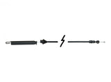Replacement DECK ENGAGEMENT CABLE for AYP Sears Craftsman Poulan 	B01M0GHM6P- 175067 169676 ;HJ#7-545/MKI94 G1561499