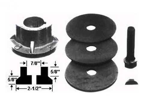 ADAPTOR ASSEMBLY 7/8" BLADE