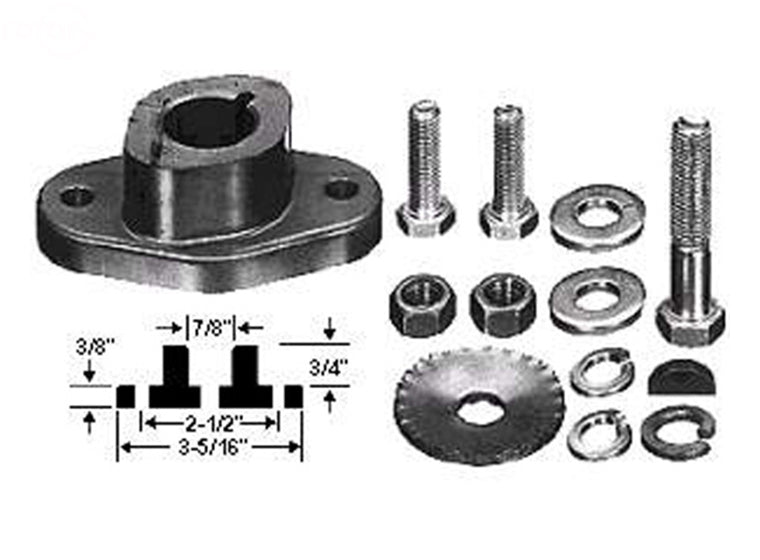 ADAPTOR ASSEMBLY BLADE 7/8"MTD