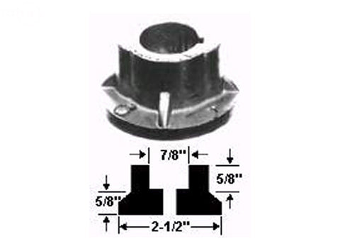 ADAPTOR BLADE 7/8" (HUB ONLY)