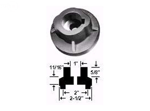 ADAPTOR BLADE 1"