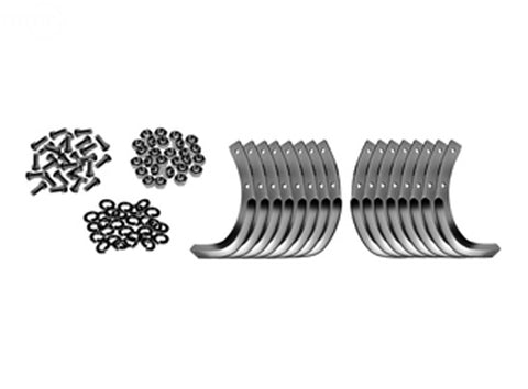 TILLER TINE SET 742-04116 & 742-04117.
