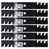 6PK Mulching Lawn Mower Blades for John Deere X300 X 304 X320 X 324 X324 X 360 X465 X 475 X485 X 495 X500 X 520 X534 X 54 17" X 0.800"