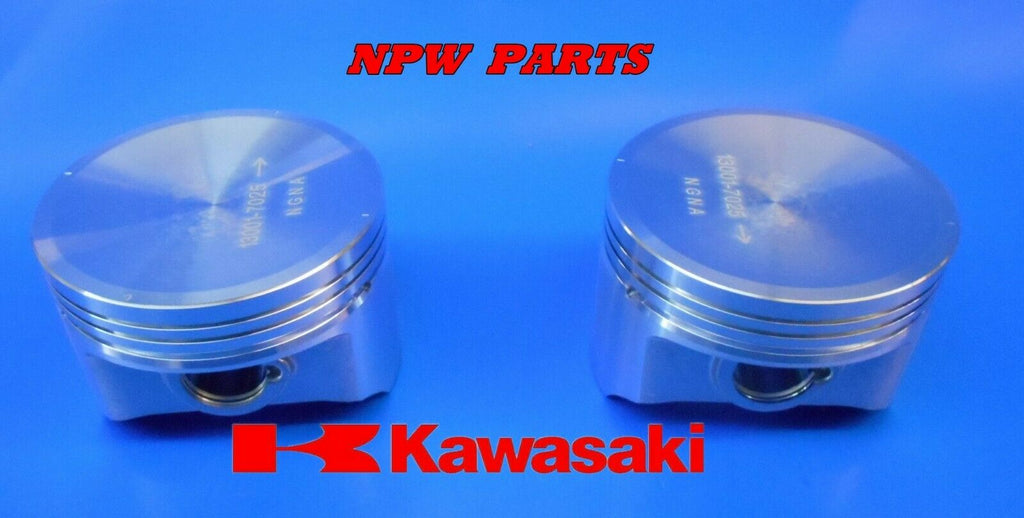 2 Genuine OEM Kawasaki FX751V FX801V FX850V PISTONS-ENGINE Part# 13001-7025