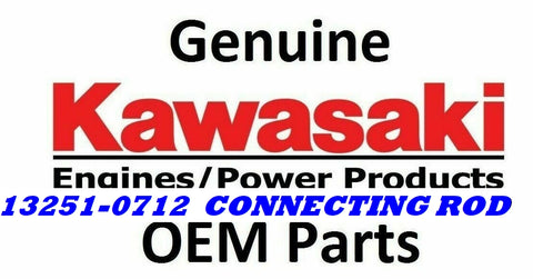 Genuine OEM Kawasaki ROD-ASSY-CONNECTING 13251-6063 13251-0712, FD501D
