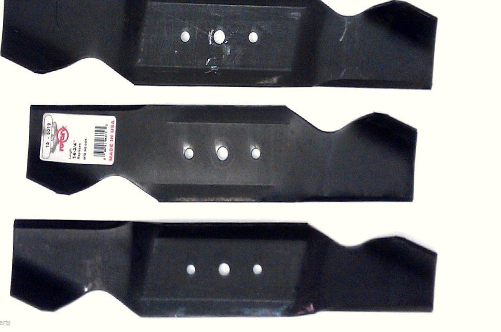 (1) 6019 (2) 6003 Rotary Blades Compatible With MTD 942-0487, 942-0486