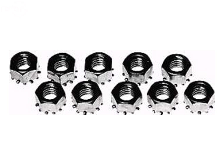 LOCK NUTS  3/8" COARSE