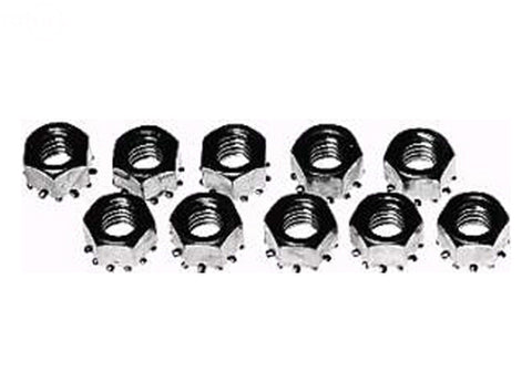 LOCK NUTS  3/8" COARSE