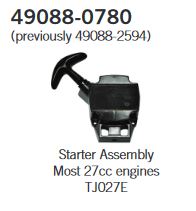 Genuine OEM Kawasaki Recoil Starter Assembly – Part # 49088-2473-YK
