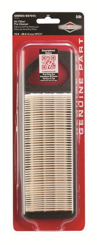 Briggs & Stratton 5077K AIR FILTER, John Deere: GY20573, M149171, Briggs & Stratton 795115