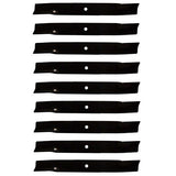 (9) Pack Rotary Blades 60" for Hustler Z, SuperZ, XR-7 Raptor SD 20-1/2" X 5/8" HIGH-LIFT