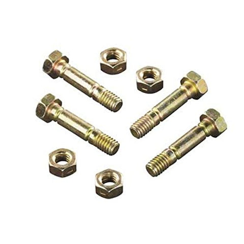 4 PACK ORIGINAL MTD PIN & NUT SHEAR SNOWBLOWER MTD