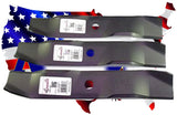 MULCHING BLADE SET CUB CADET LT 1045 LT 1046 LT 1022 1529 742-04015 742-04016