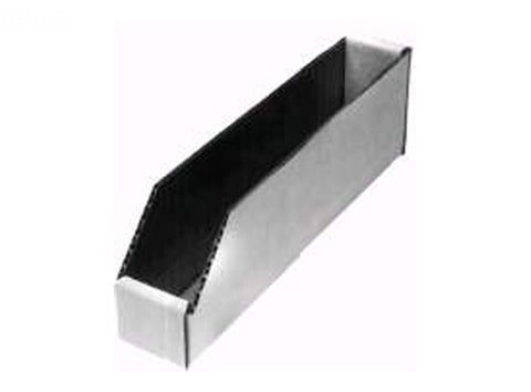 BOX BIN WHITE 2" X 12-1/2"
