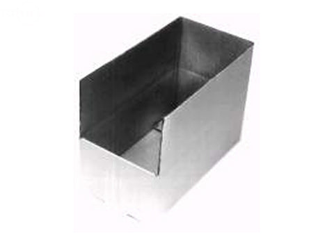 BOX BIN WHITE 12" X 8-1/2"