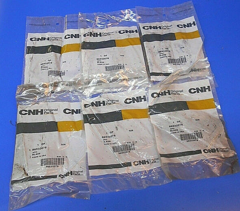 (6 Pieces) New Holland Knives / Blades Part # 86532078