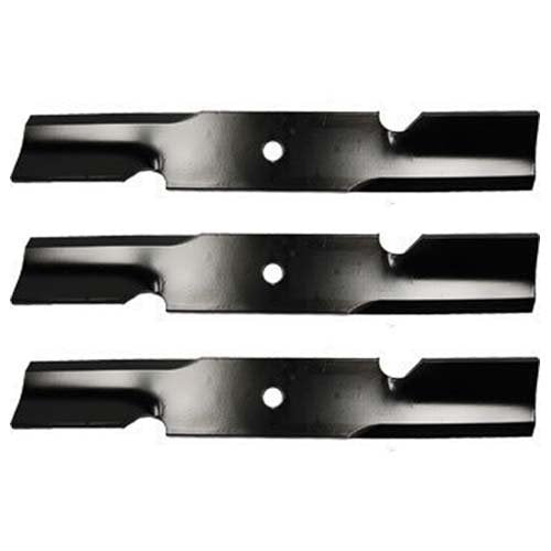 (3 Pack) Oregon Premium Replacement 17" x 2 1/2" Notched Lawn Mower Deck Blade | 91-251 91-255 91-502 91-505
