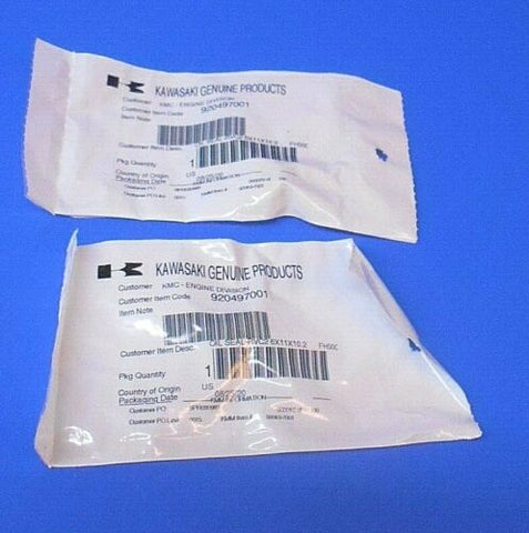 2 PAK OF 920497001 Genuine Kawasaki 92049-7001 Oil Seals Fits FH FR FS FX Series OEM