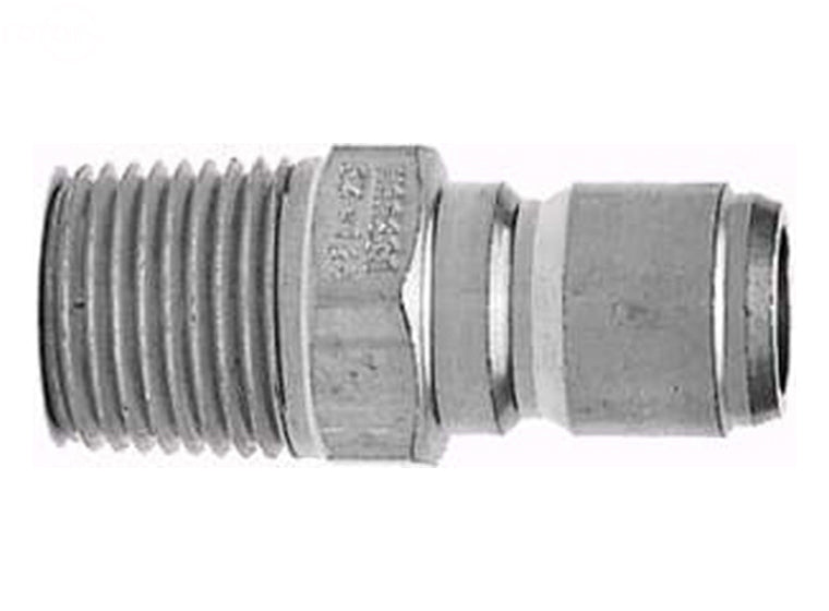 PLUG BRASS MPT 3/8"