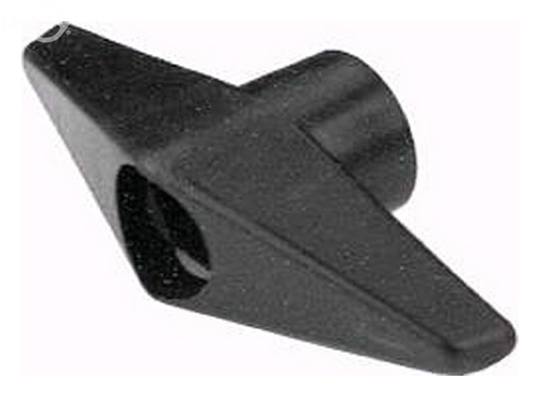 KNOB PLASTIC BLACK MTD