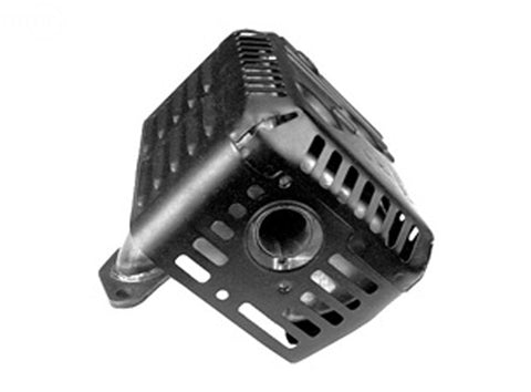 MUFFLER W/HEAT SHIELD HONDA