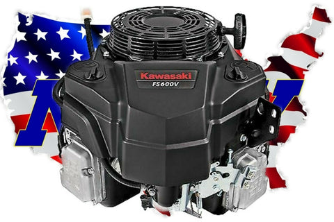 Kawasaki Engine FS600V-GS01S1” x 3-5/32” (25.4mm x 80mm RECOIL START 18.5 HP