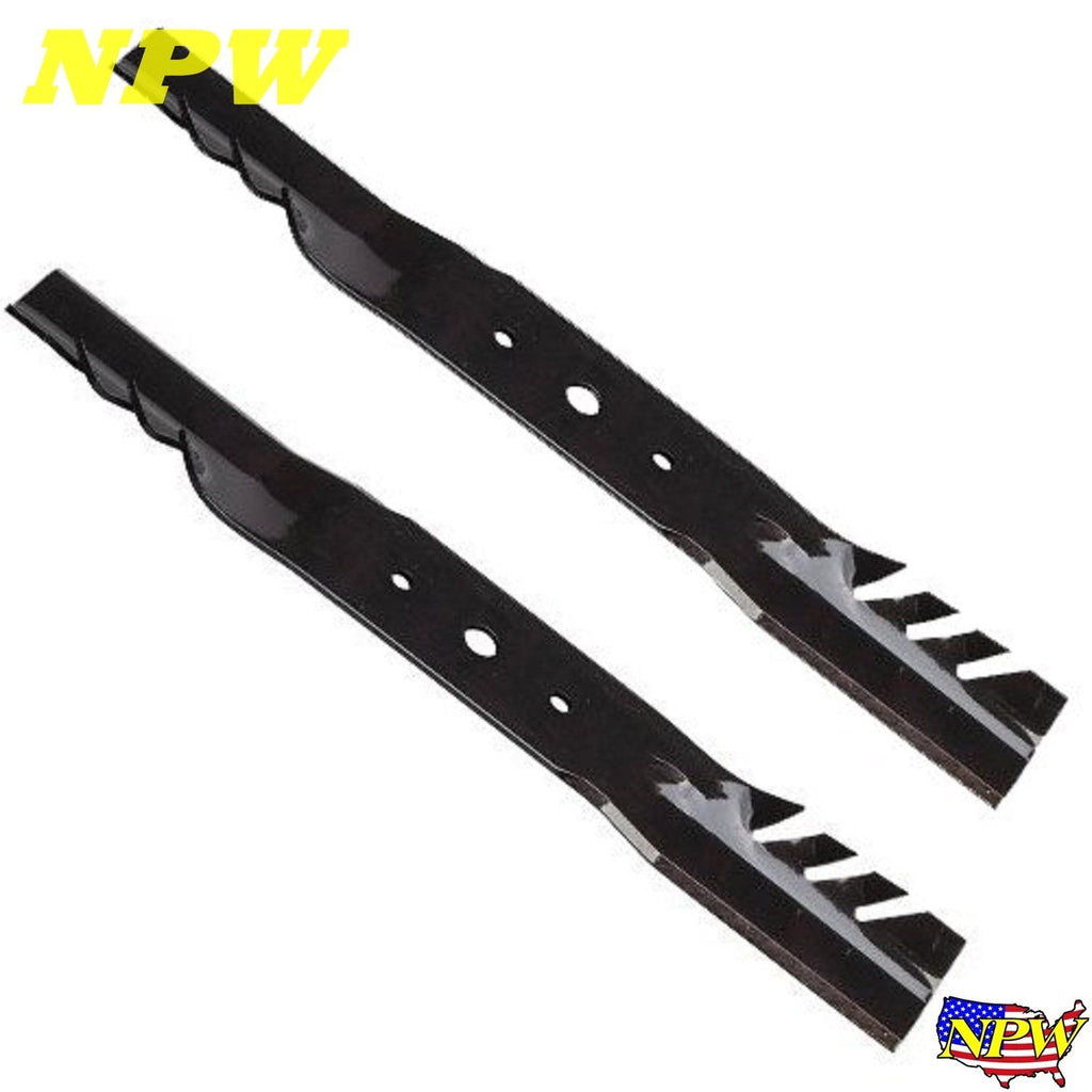 (2)  Mulching Blades fits John Deere GX20249, GY20567,  21.425", 12919