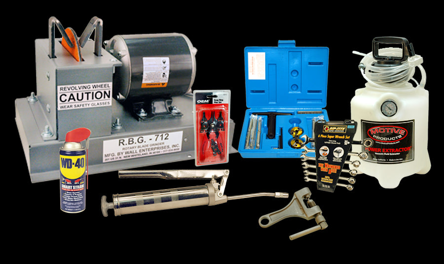 Tools, Grease, Oil, & Accessories