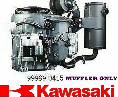 KAWASAKI MUFFLER KIT FOR  FS481V, FS541V, FS600V,RIGHT SIDE / FUEL PUMP SIDE OEM # 99999-0415