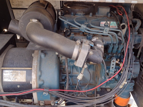 USED Kubota D905 Diesel Engine with Generator, Runs good--LOCAL PICKUP SEND ZIP FOR FREIGHT QUOTE