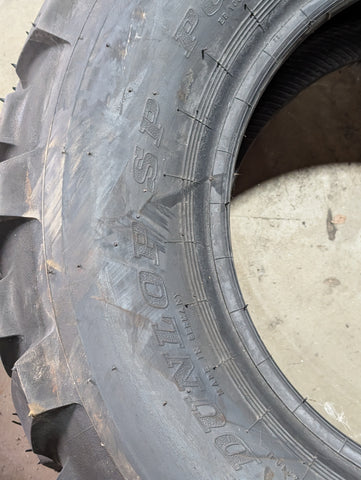 15.5/55R18 DUNLOP SP PG7 134E 14PR TL Wheel loader tire NEW OLD STOCK