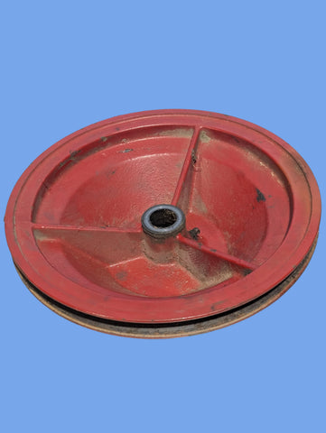 87651706, 611450. Pulley Sheave-Used-NEW HOLLAND ROUND BALER 644, 648, 650, 654, 658, 660, 664, 678,