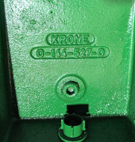 USED KRONE  AM166, 201, 241, 281 GEARBOX  1449071,  CASTING #0-144-527-0