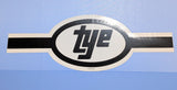 575-314 TYE  DECAL 24 inches by 9 inches
