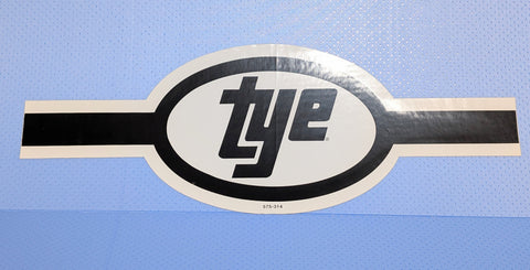 575-314 TYE  DECAL 24 inches by 9 inches