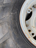 USED FORD NEW HOLLAND 2120 REAR RIM WITH 14.9X24 CONTINENTAL TIRE