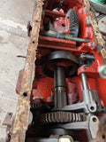 USED 399848R1 INTERNATIONAL HARVESTER TRACTOR 574 DIFFERENTIAL HOUSING AND GEARS