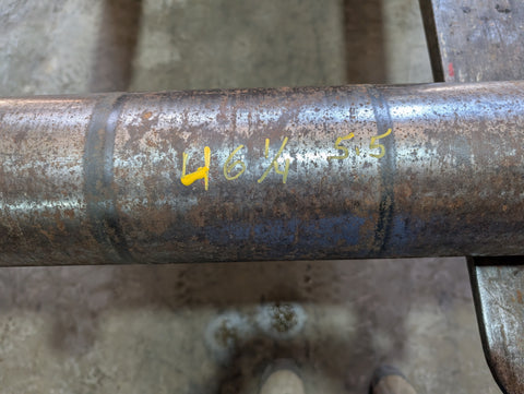 Used 9829398 New Holland 644,648,654,658 Tailgate Nose Roll, 5.5" X 46"