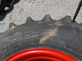 2, Firestone Super All Traction II 23 R1 14.9-24 Tires ON NEW KUBOTA RIMS