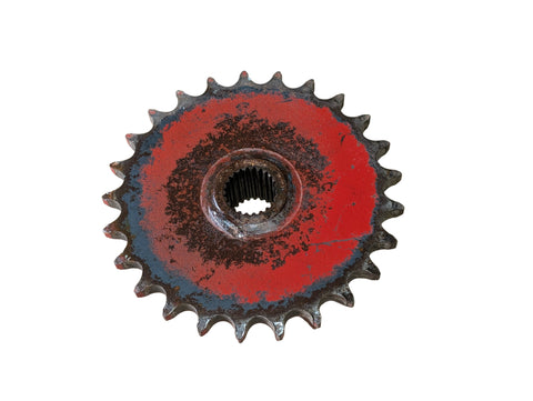 USED NEW HOLLAND 86536058 SPROCKET, DRIVEN- WORN BUT USABLE
